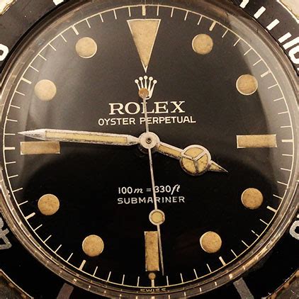 Vintage Rolex Service Dials 